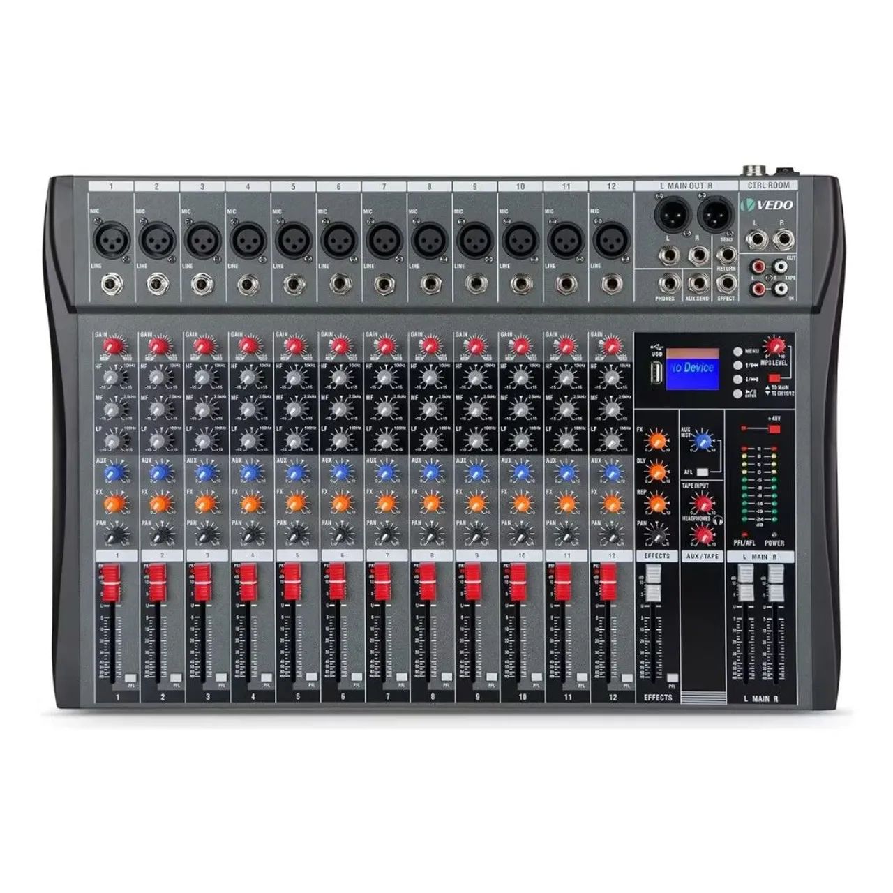 Mesa de Som Profissional 16 Canais