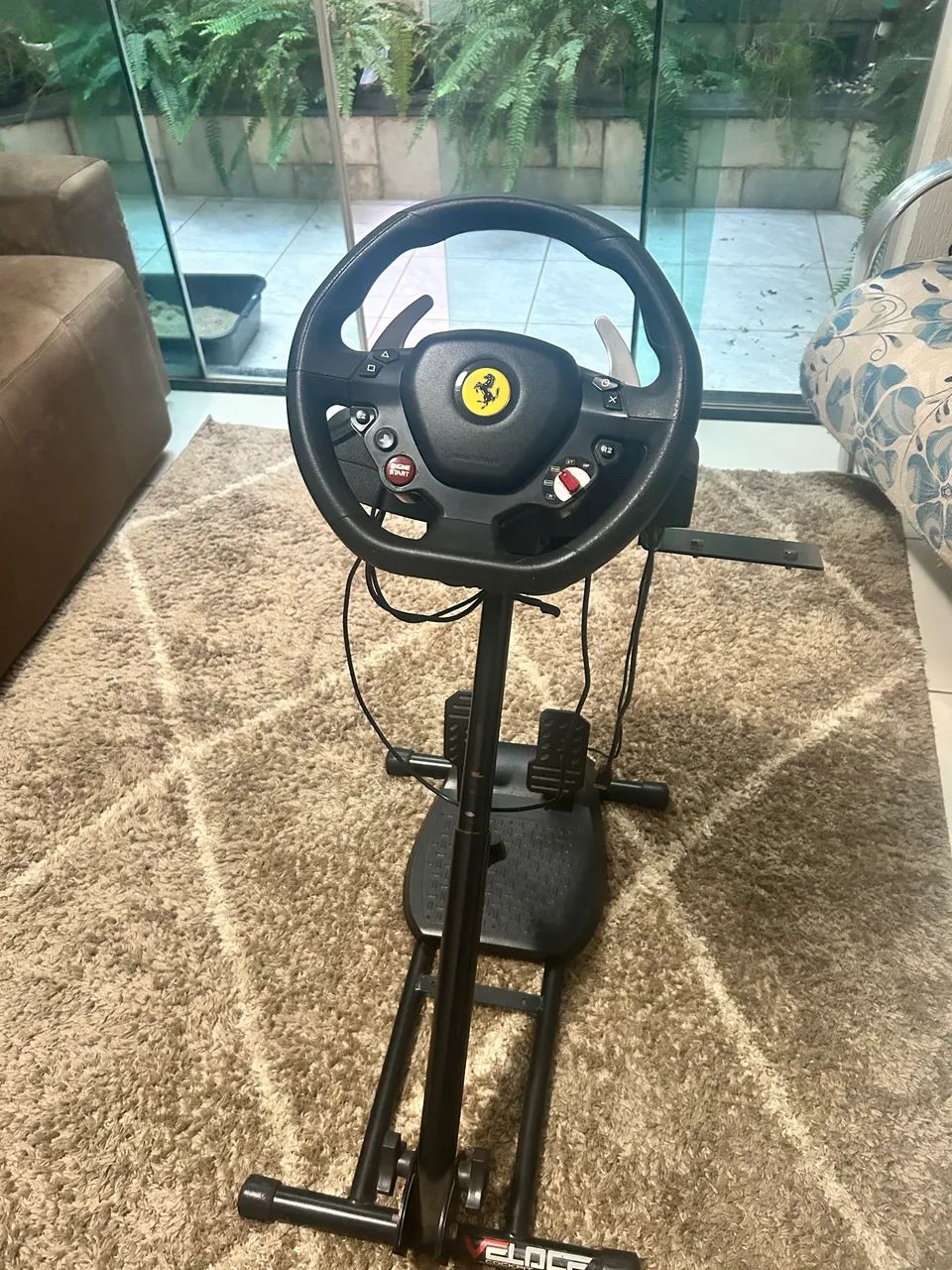 Volante Thrustmaster T80 Ferrari 488 GTB Edition - PS4 e PC - Foto 2