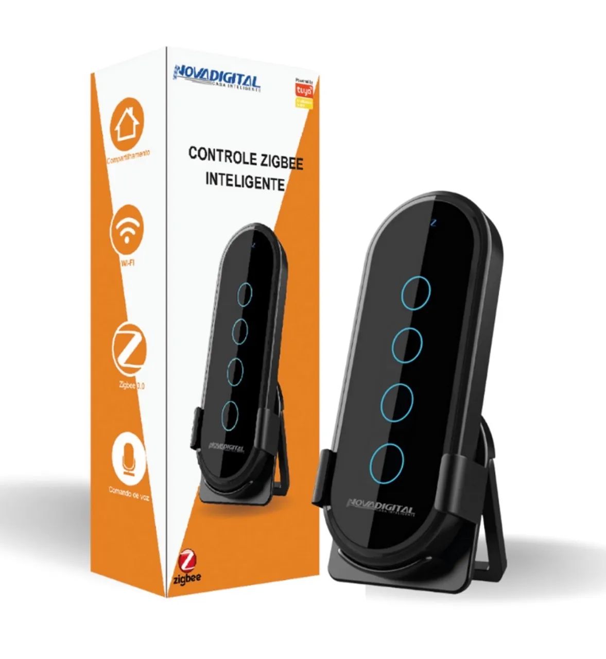 Controle Zigbee Inteligente Nova digital - Foto 3
