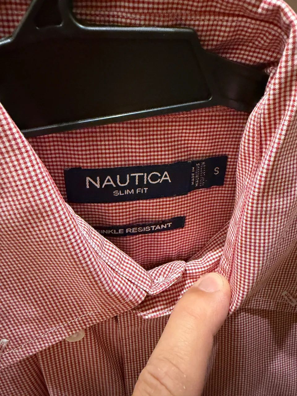 camisa social importada nautica p - Foto 3
