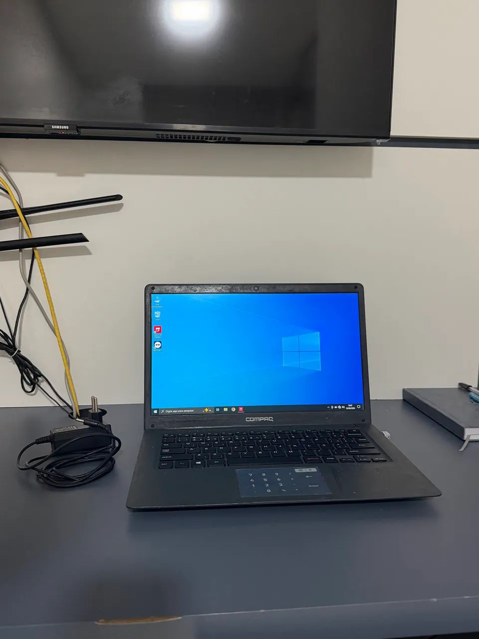 Notebook Compaq Intel / Pouco Uso, Ótimo para estudo e trabalho - Foto 2