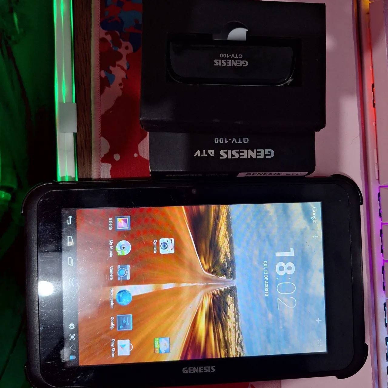 Tablet Gênesis 7301 com antena DTV - Foto 4