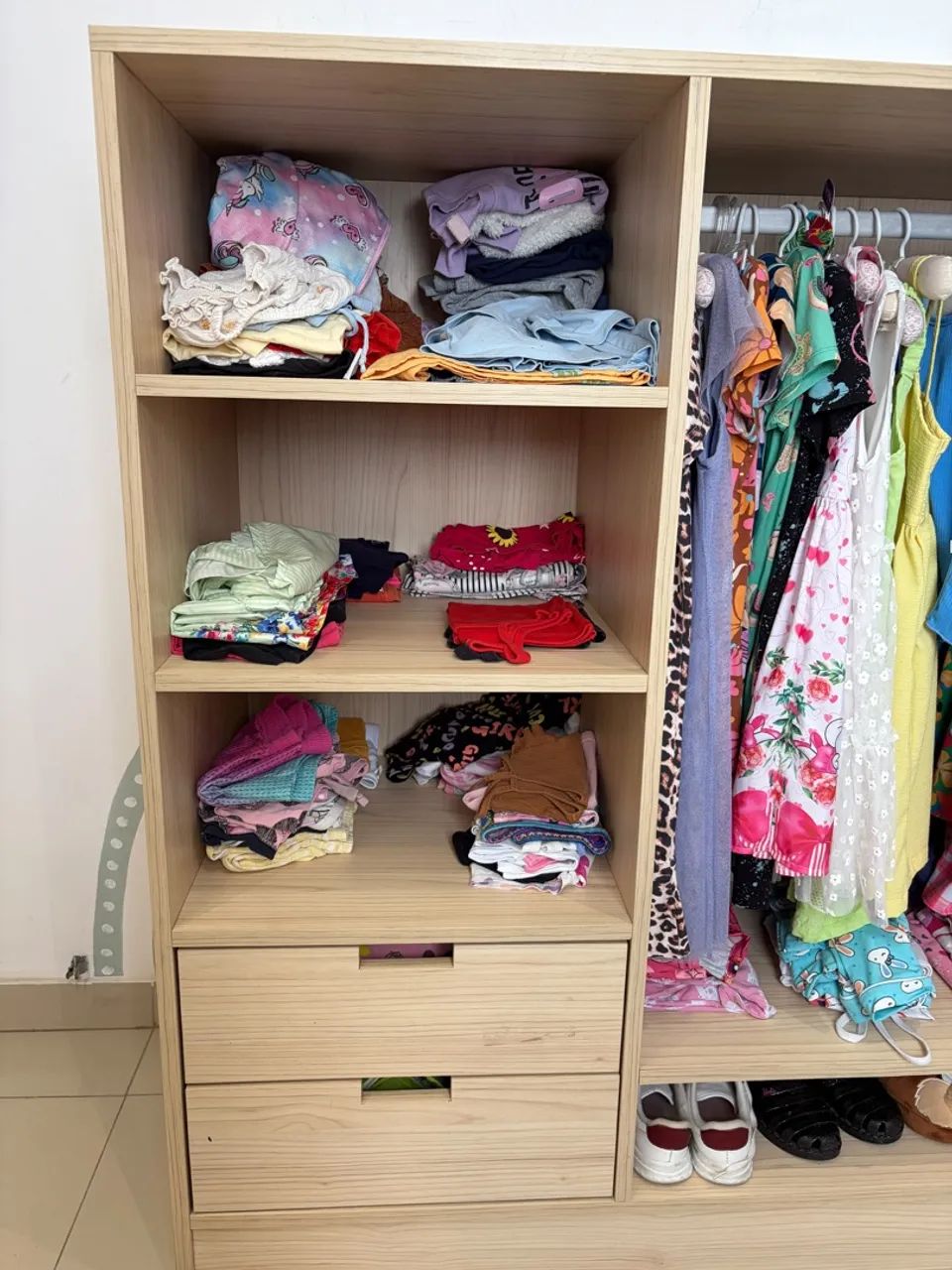 Guarda-roupa infantil em MDF - Foto 2
