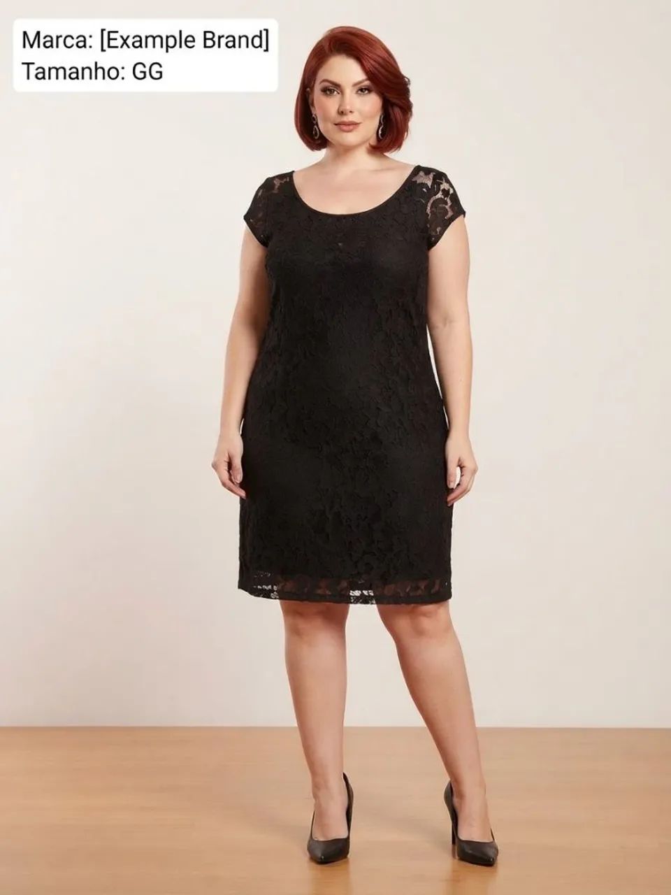 Vestido Plus Size Renda