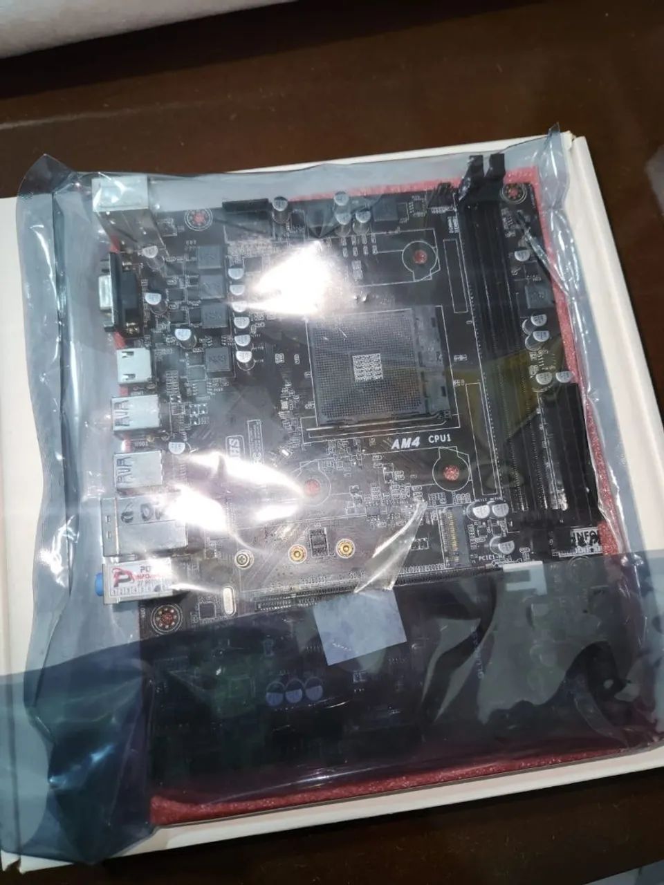 Placa Mãe bluecase A320 Ryzen AM4 - Foto 3