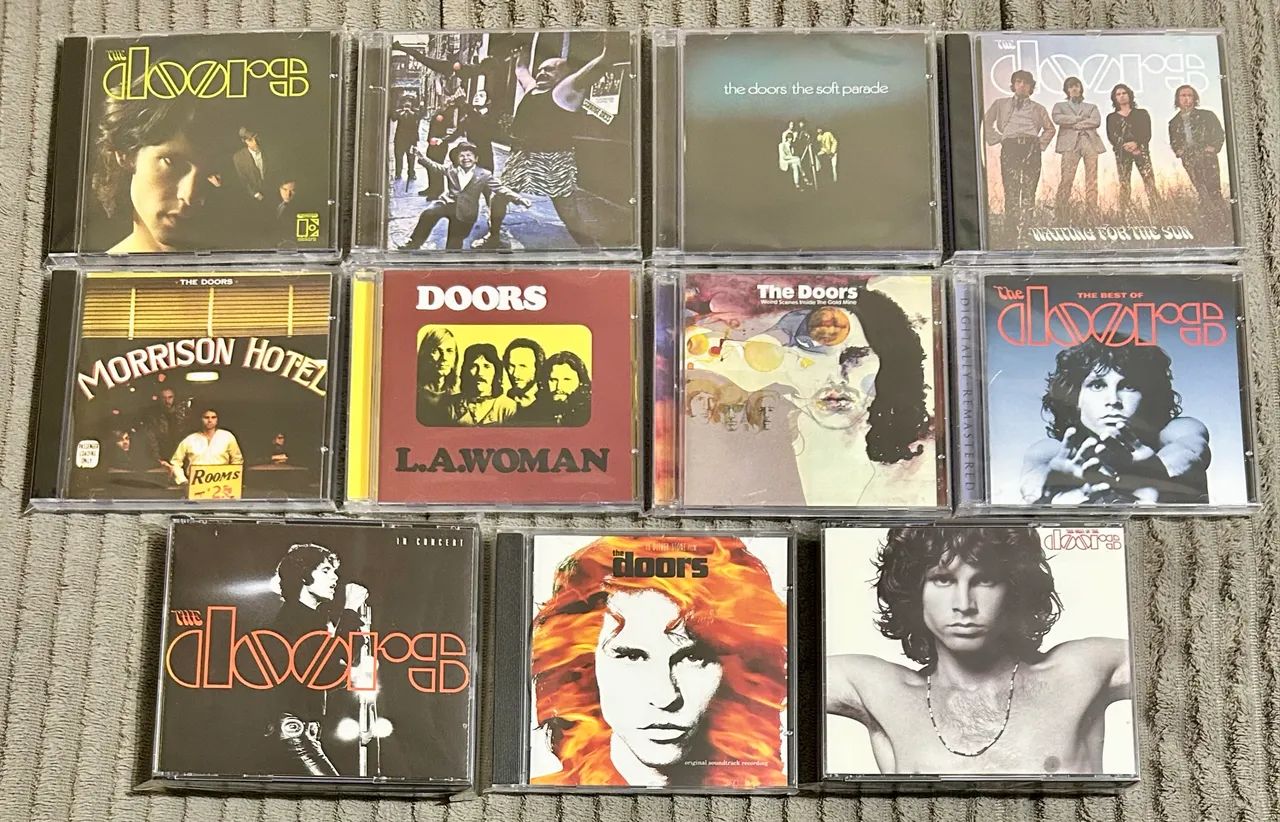 The Doors Discografia Lote com 11 CDS Impecáveis 