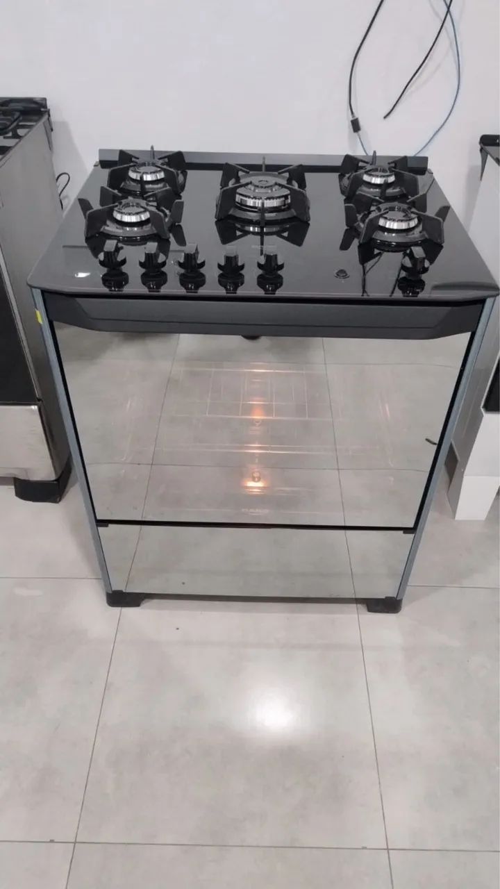? FOGÃO DAKO 5 BOCAS ? ESPELHADO ?