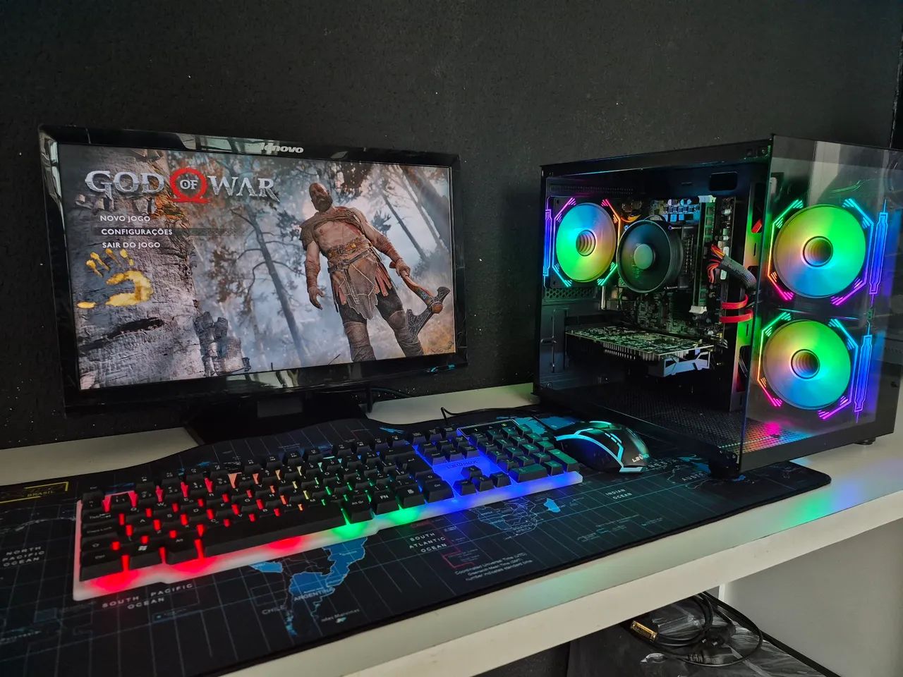 Pc gamer completo 9° geração com garantia - Foto 2