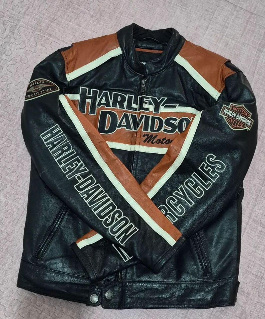 Jaqueta Original Harley Davidson modelo Classic Cruiser  M - Foto 2