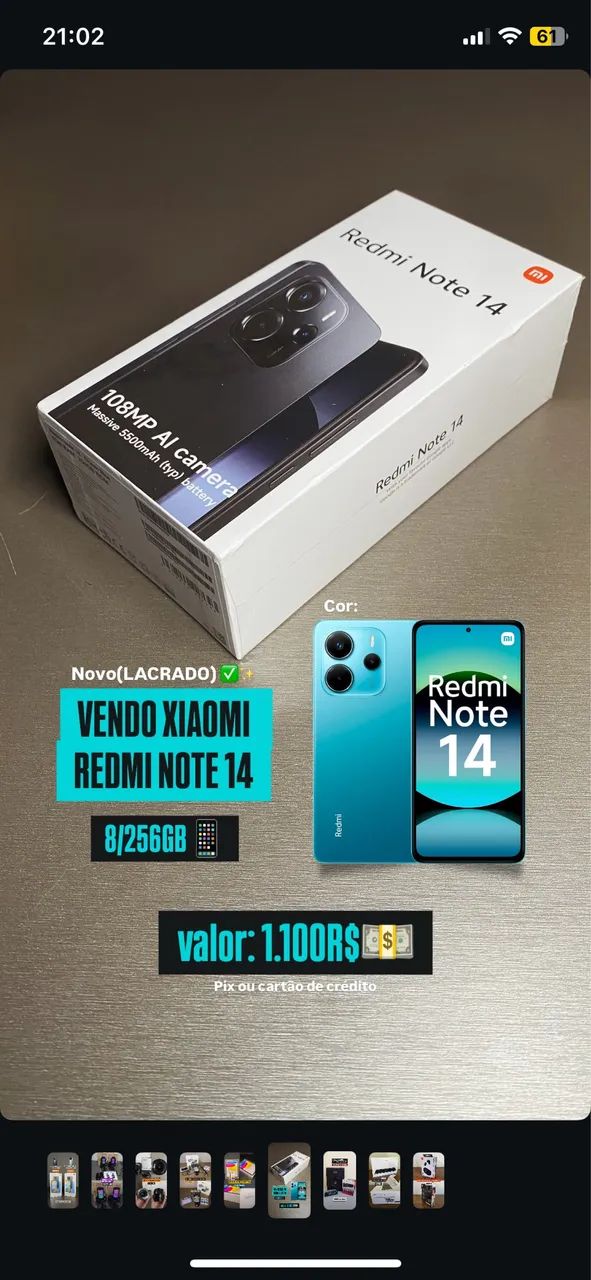 Xiaomi Redmi Note 14 - 256GB