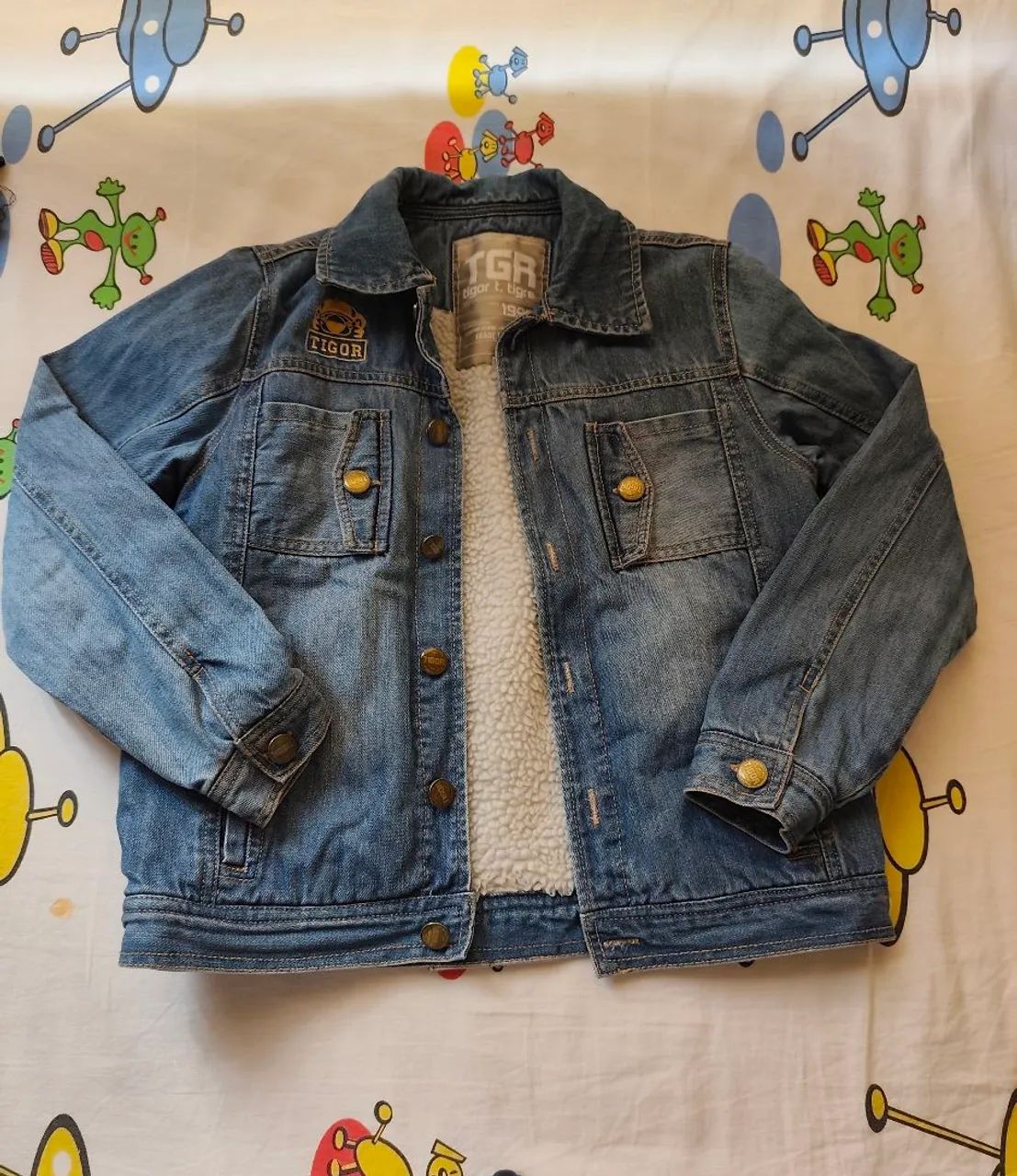 Jaqueta jeans  infantil 
