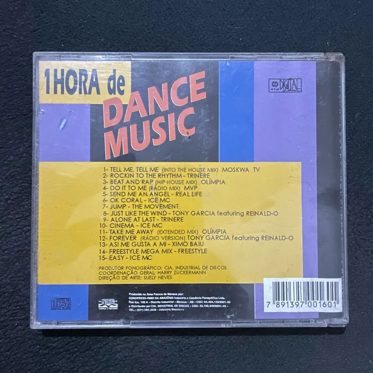 1 Hora de Dance Music (CD nacional) - Foto 2