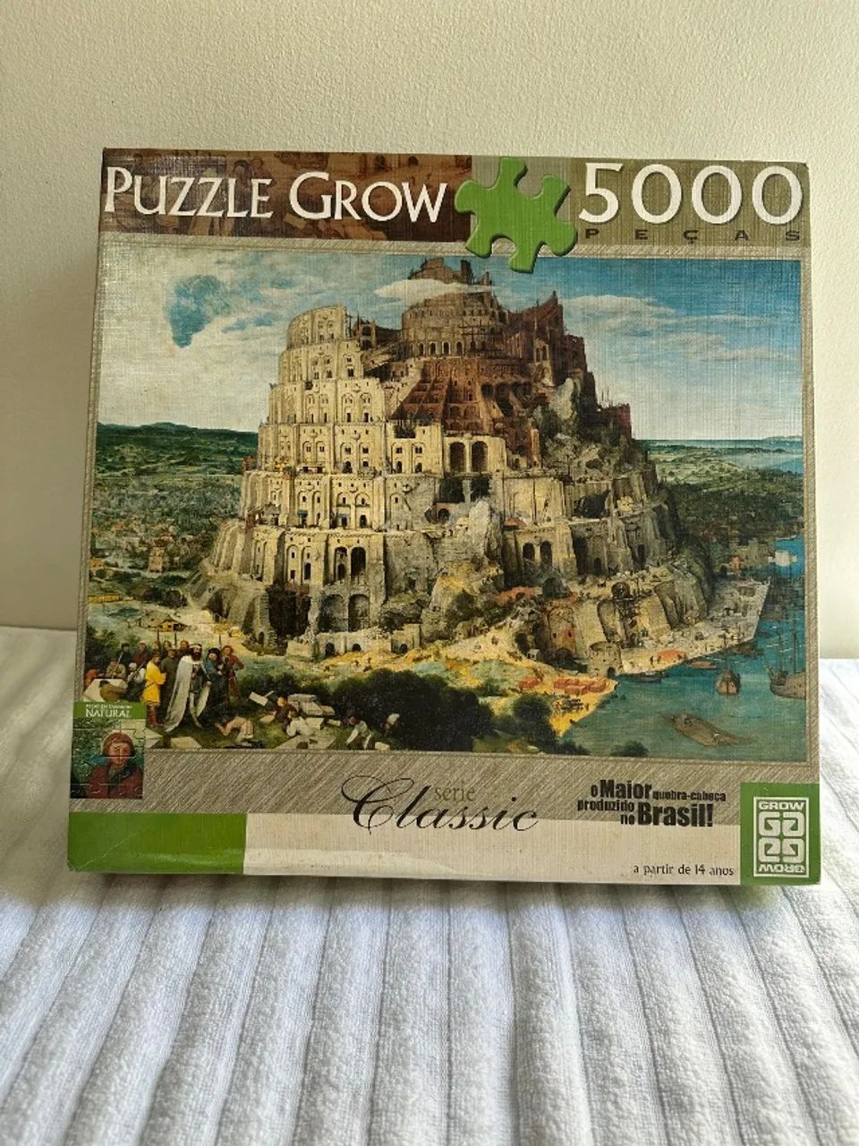 Quebra-cabeça 5000 peças ?Torre de Babel?