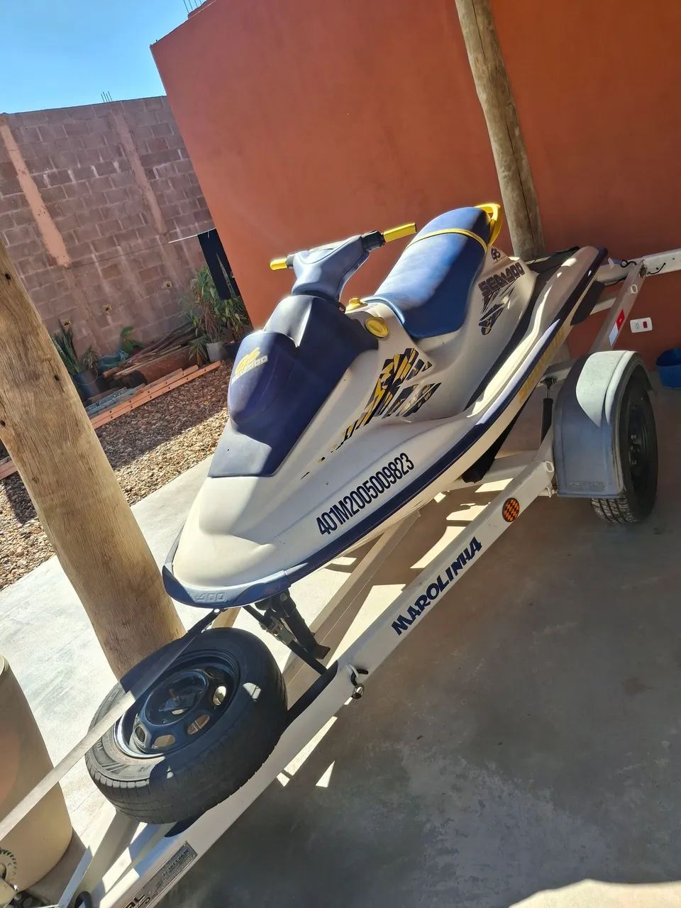 Jet sky gs 720 ano 98 com carreta 