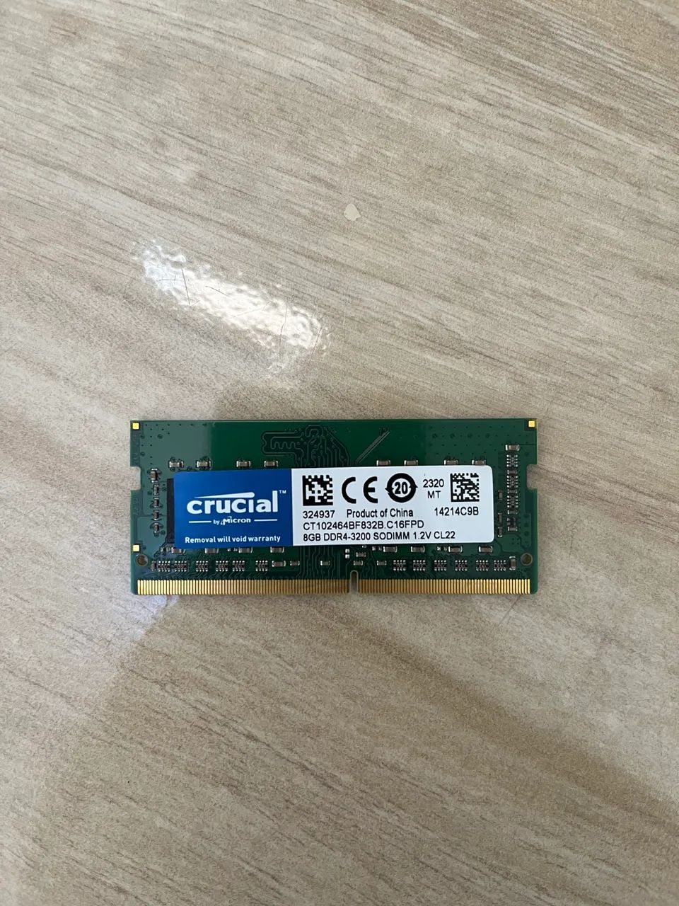 MEMÓRIA RAM DDR4 8GB 3200
