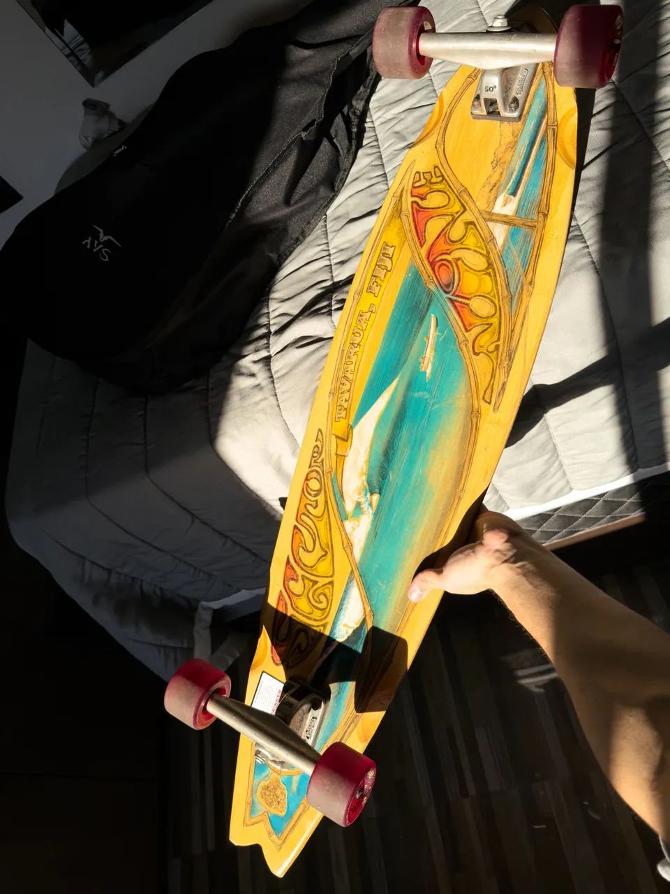 LONGBOARD SECTOR NINE BAMBOO TAVARUA FIJI - Foto 3