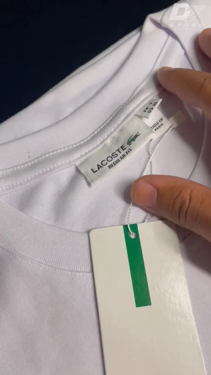 CAMISA LACOSTE BRANCA - Foto 2