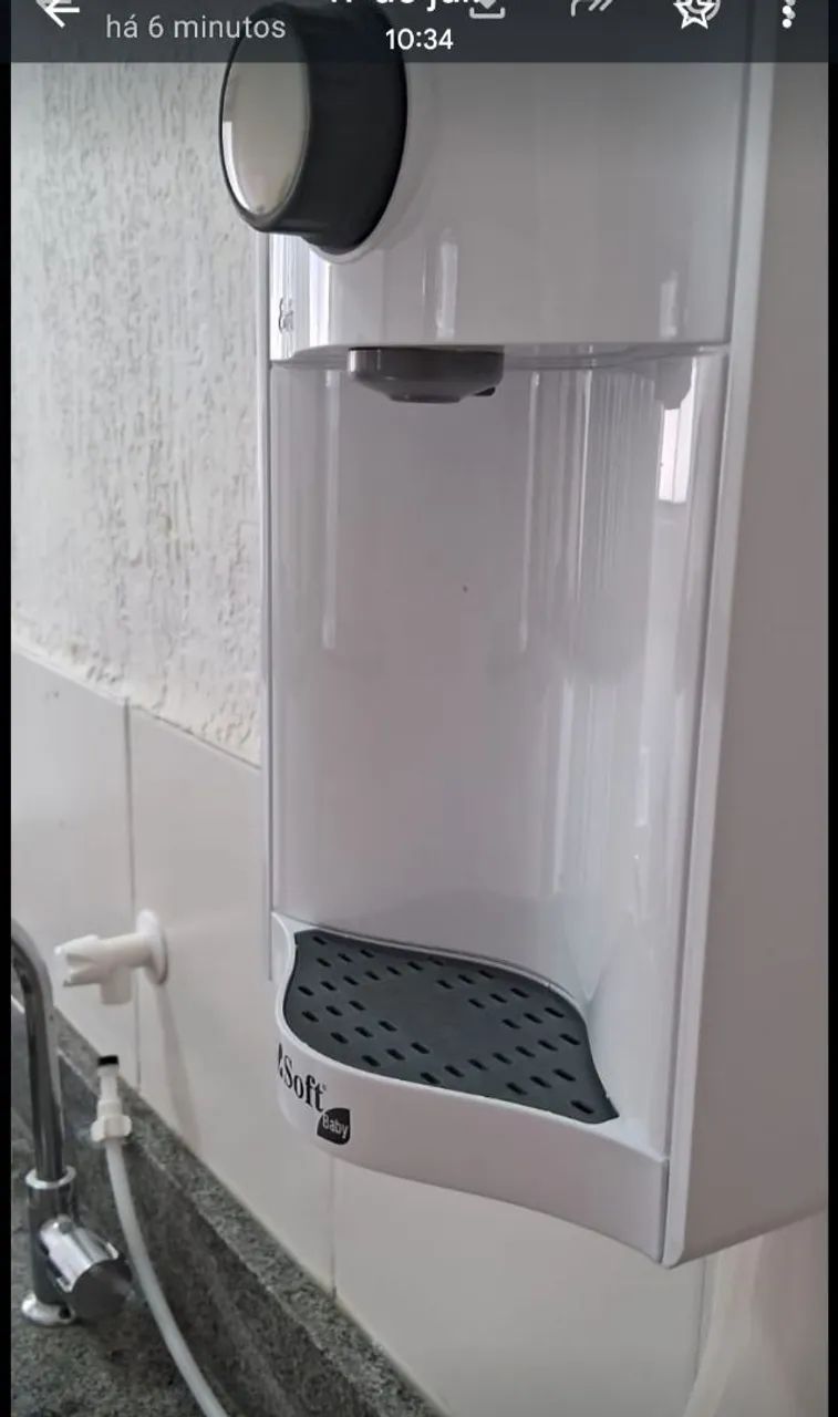 Vendo, purificador sorf everest baby branco, esse modelo somente agua natural!