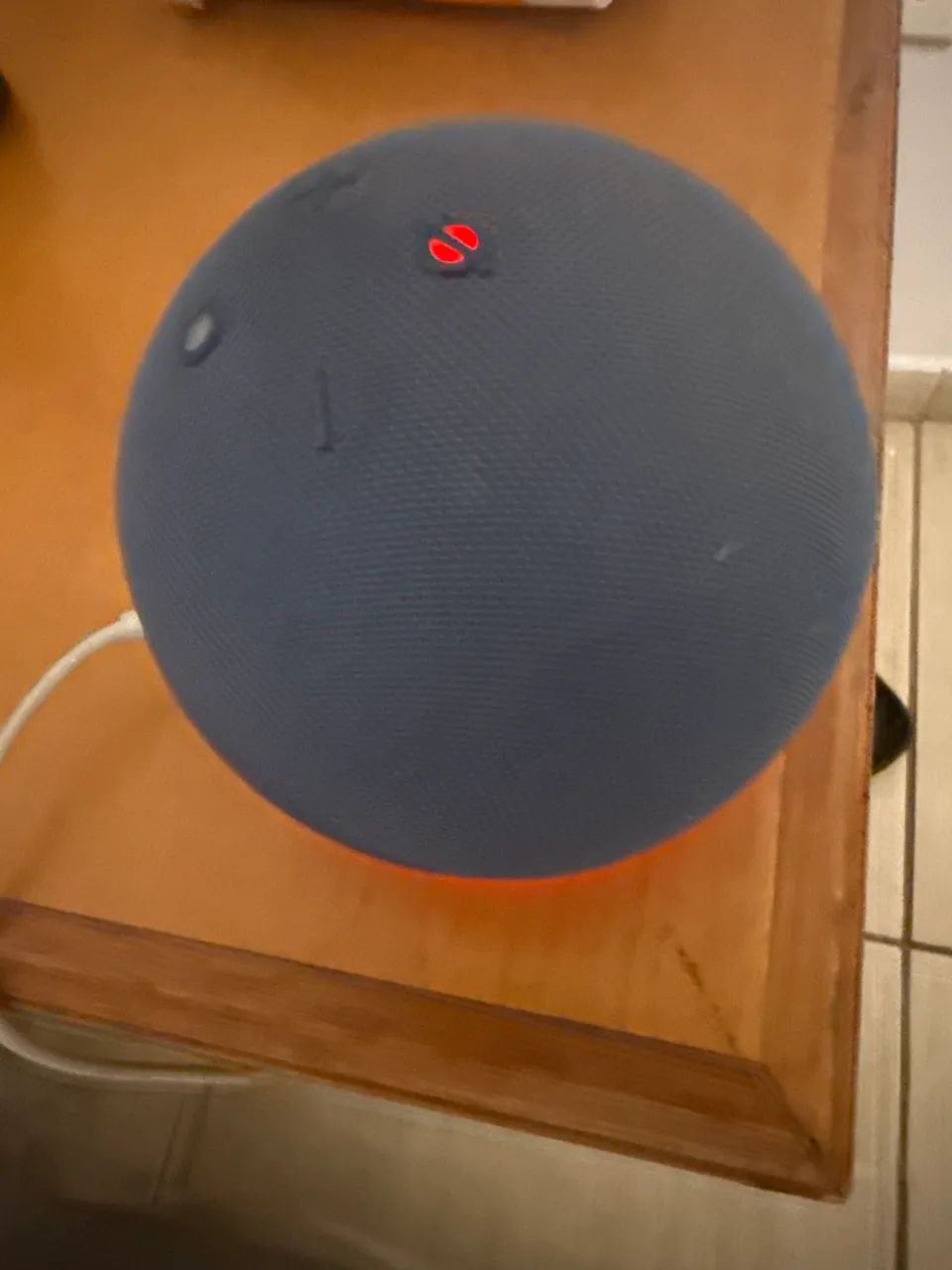 Amazon Alexa Echo Dot 5ª geração Azul - Foto 2