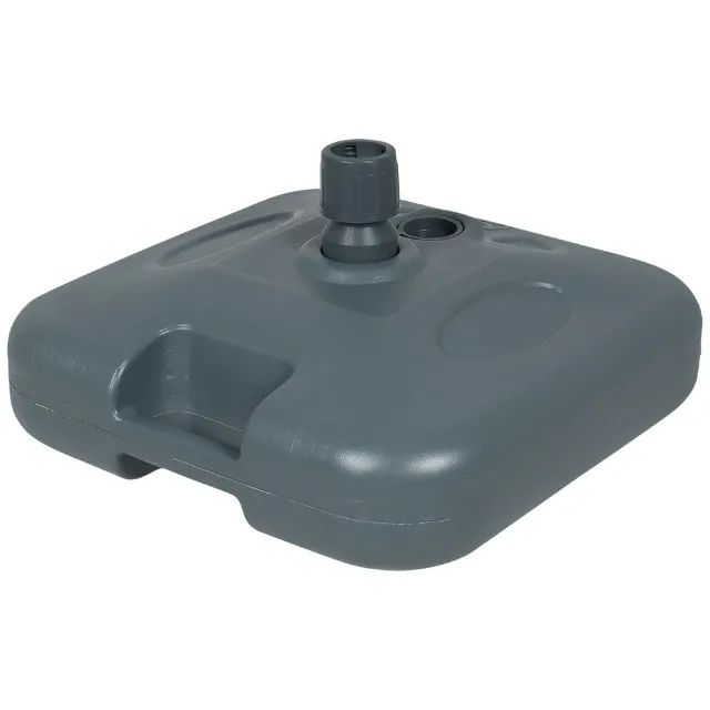 Base Plástica Para Guarda-sol 18 Kg Quadrada Bel