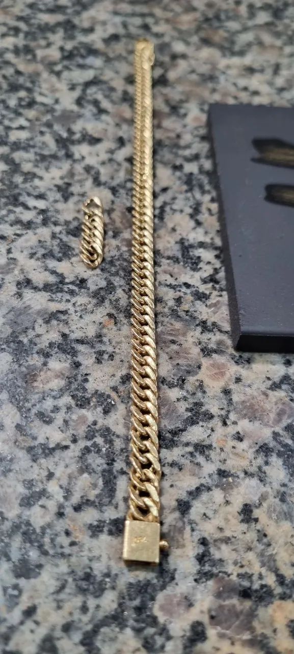 Pulseira de ouro 18k 750 - Foto 3