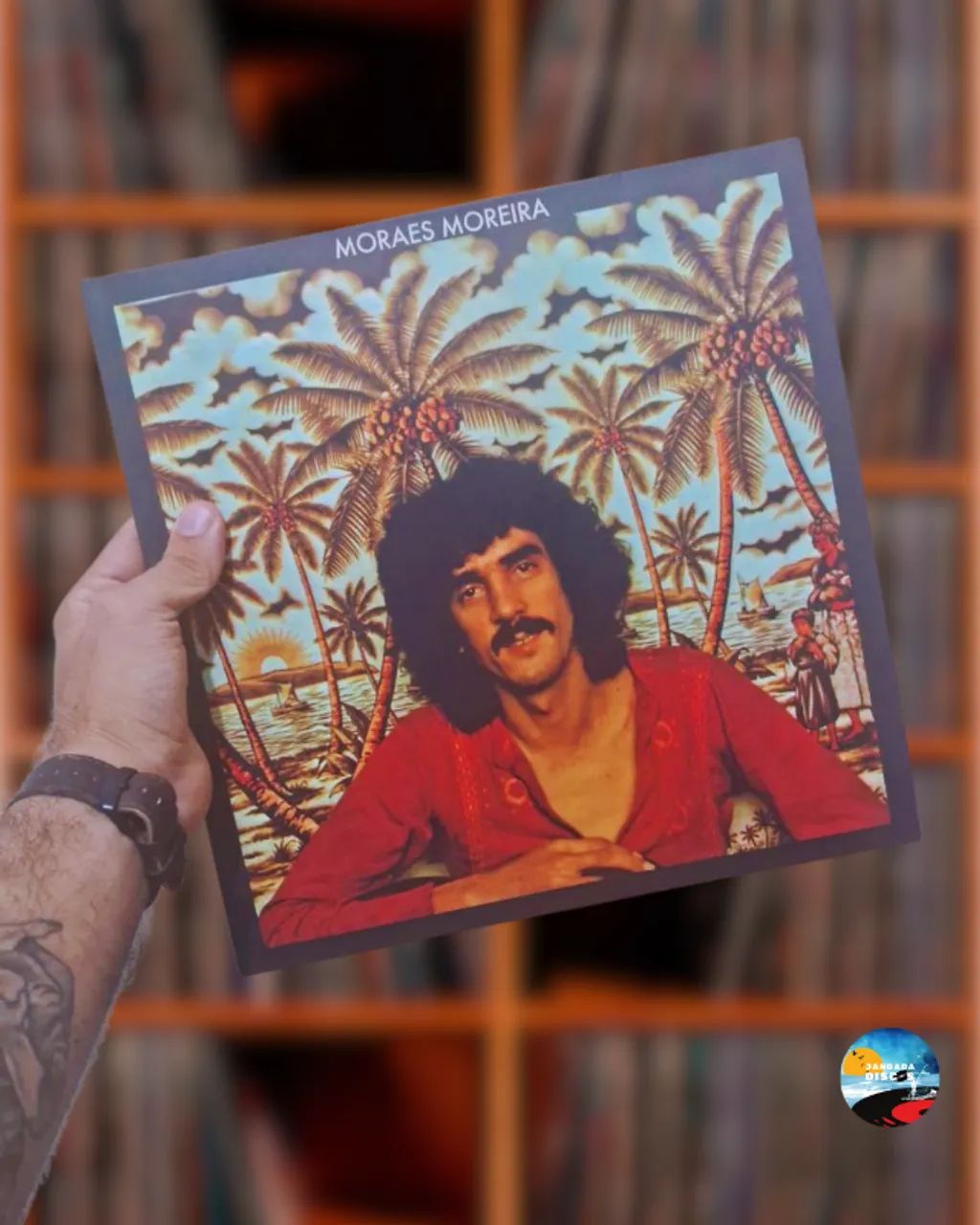 Vinil LP Moraes Moreira 1975 Edição Noize NOVO 