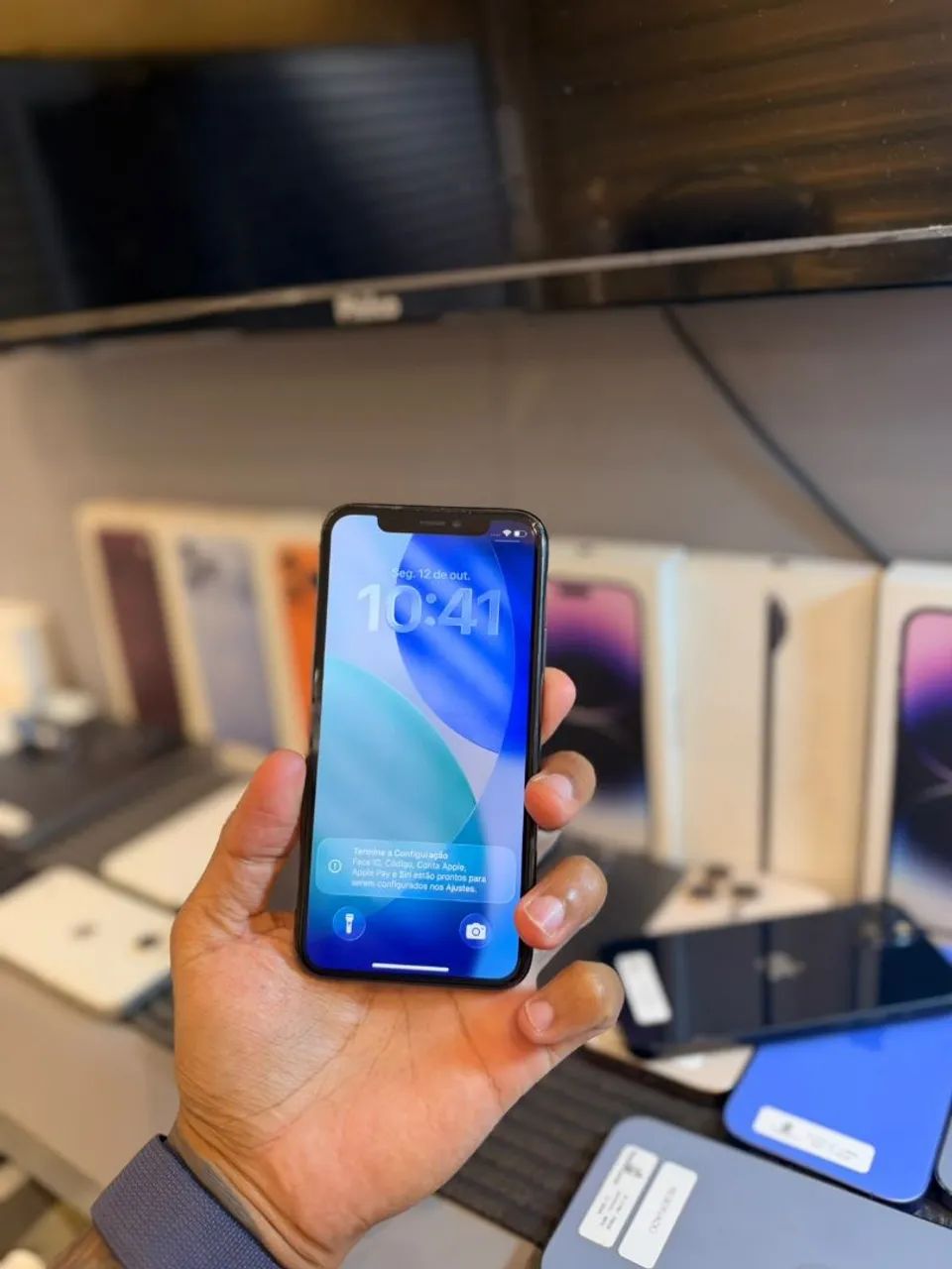 IPHONE 11 PRO 64GB<br>SEM FACE ID<br>R$ 1.099 - Foto 2