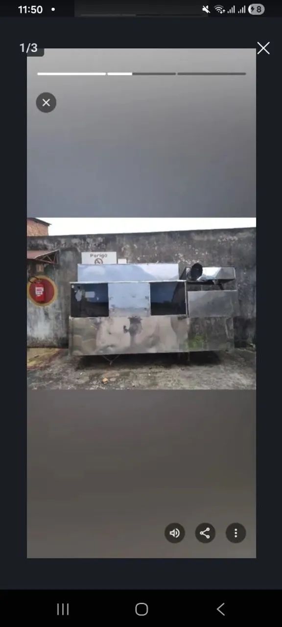 Carro de Lanche Grande - Usado - Foto 3