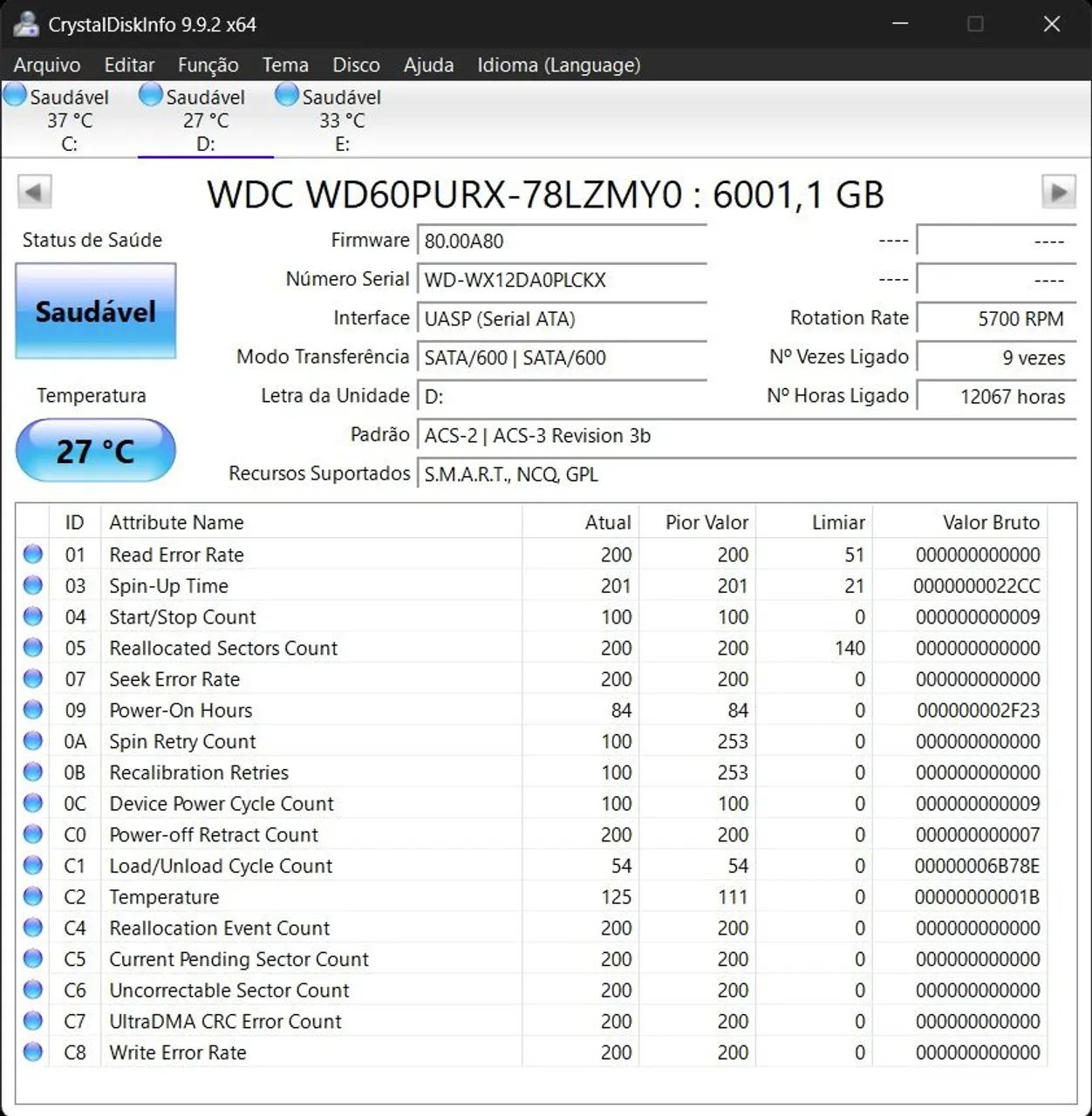 HD 6TB Purple - Foto 5