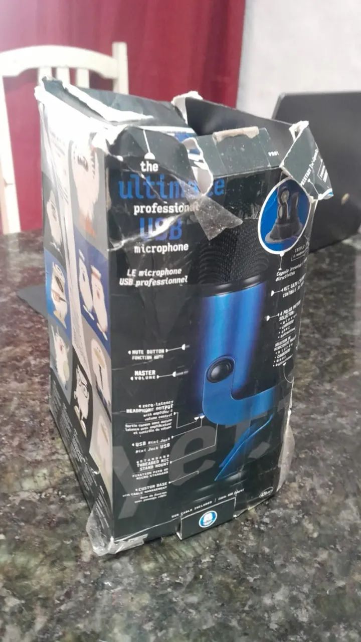 Microfone Blue Yeti - Foto 3