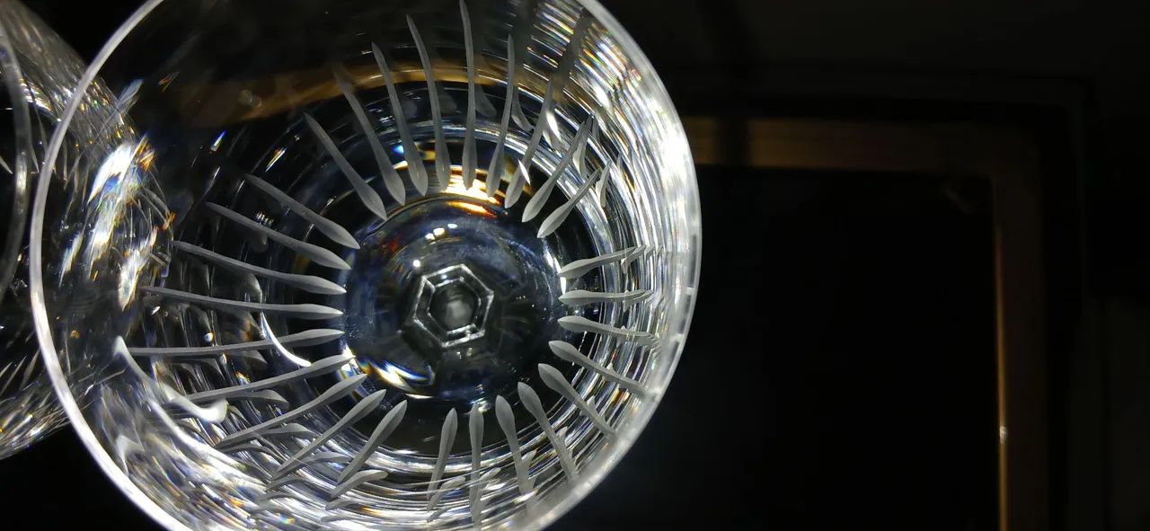 Taças de cristal lapidado  - Foto 2