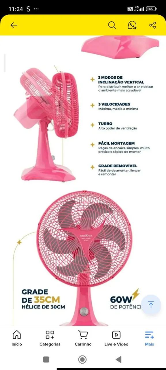 Ventilador  - Foto 2