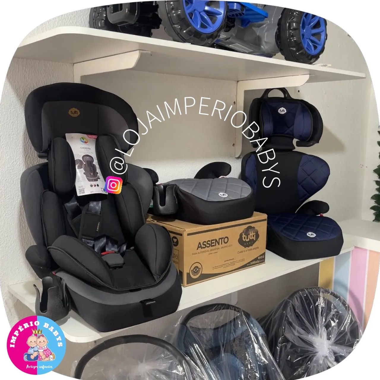 Cadeirinha para auto NOVA 