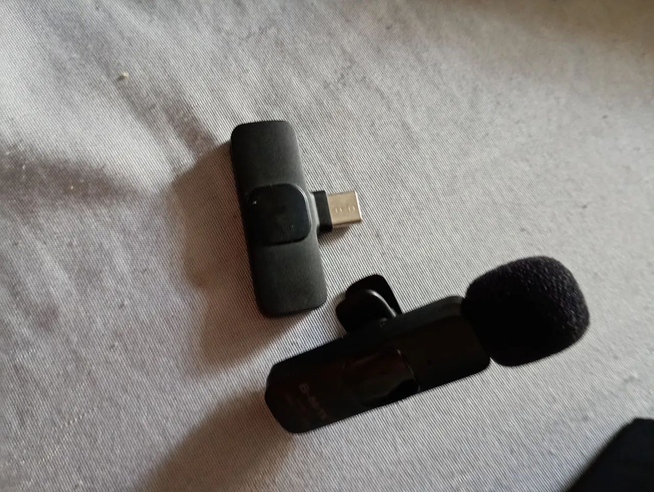 Microfone Lapela Wireless B-max Bm-220 USB-C Preto - Foto 2