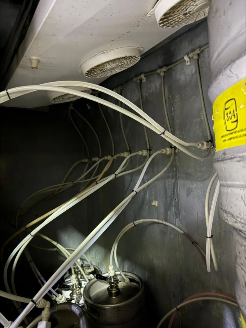 Vendo câmara fria de inox montada para chopp