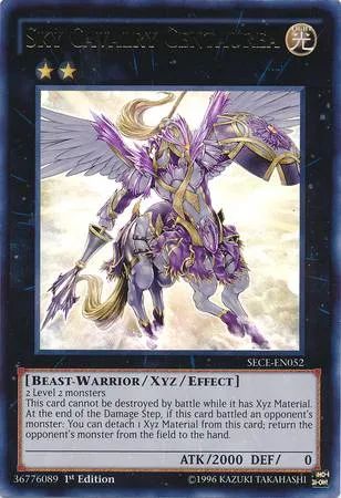 Yugioh!!! Sky Cavalry Centaurea SECE-PT052 Ultra Rare