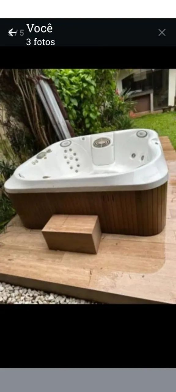 Jacuzzi j220 semi nova só 23.000 mil  - Foto 4
