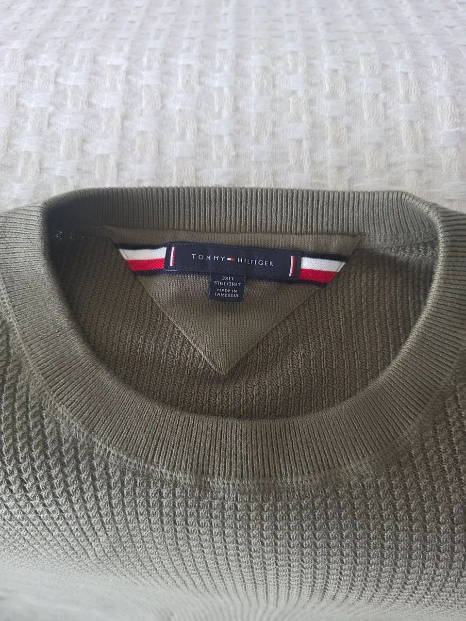 Suéter masculino Tommy Hilfiger  3XL Original - Foto 2