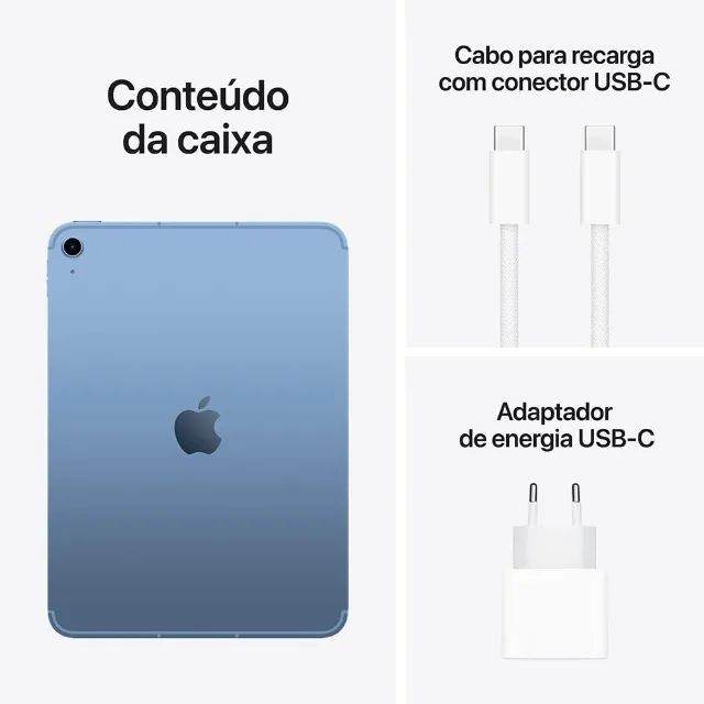 Apple 2025 iPad (Wi-Fi 128 GB) - Prateado (A16) - Foto 3