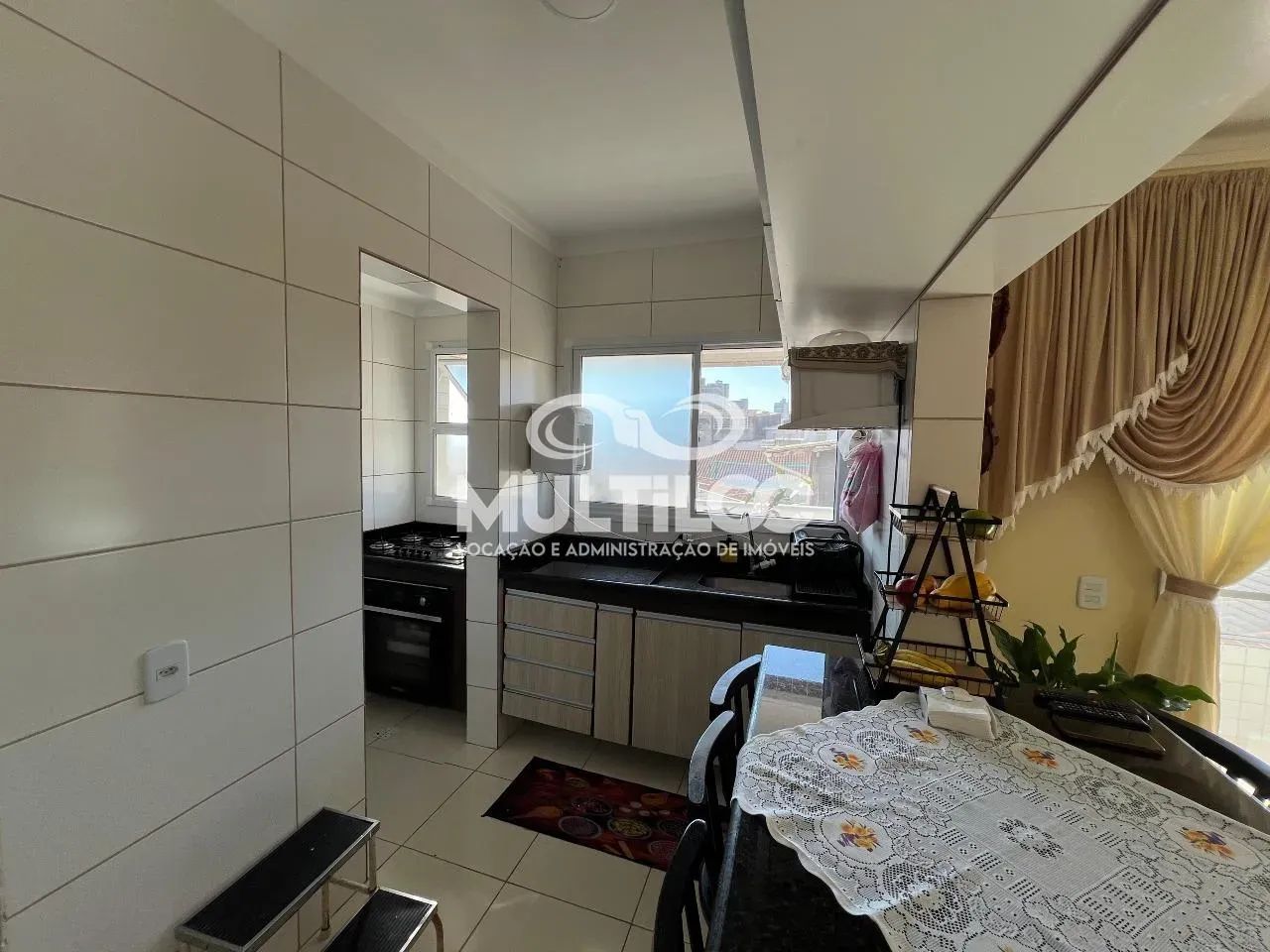 Apartamento mobiliado com 2 dormitórios, 1 suíte e lazer no Caiçara - Foto 4