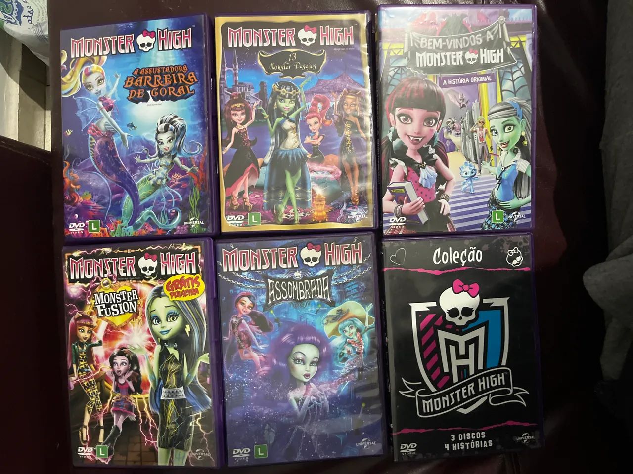 Monster High - Lote DVD