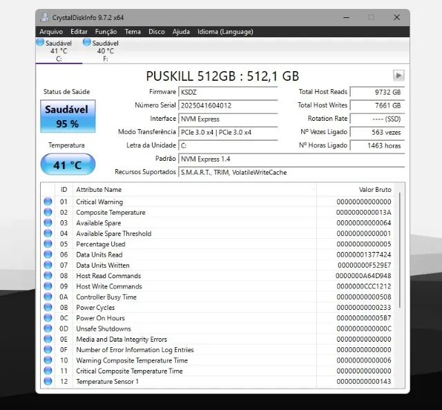 SSD NVME Puskill 512gb - Foto 2