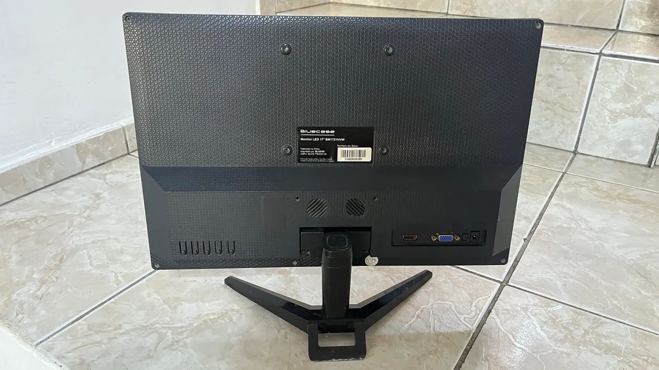 Monitor Bluecase 19'' Led Bm19x1hvw 75hz Preto - Foto 4