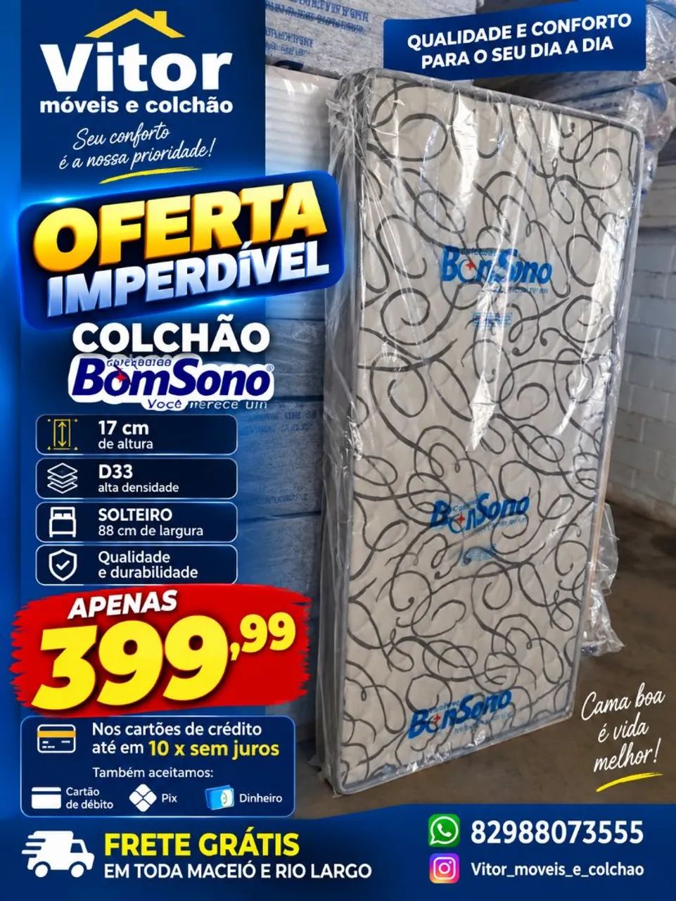 OFERTAS COLCHÃO ROBUST SOLTEIRÃO E SOLTEIRO 