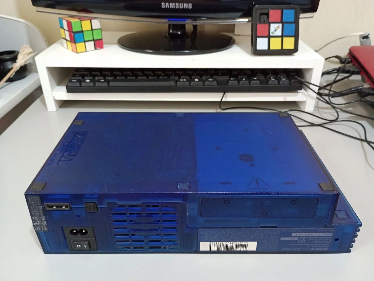 Playstation 2 Ocean Blue Original Ps2 - Foto 4