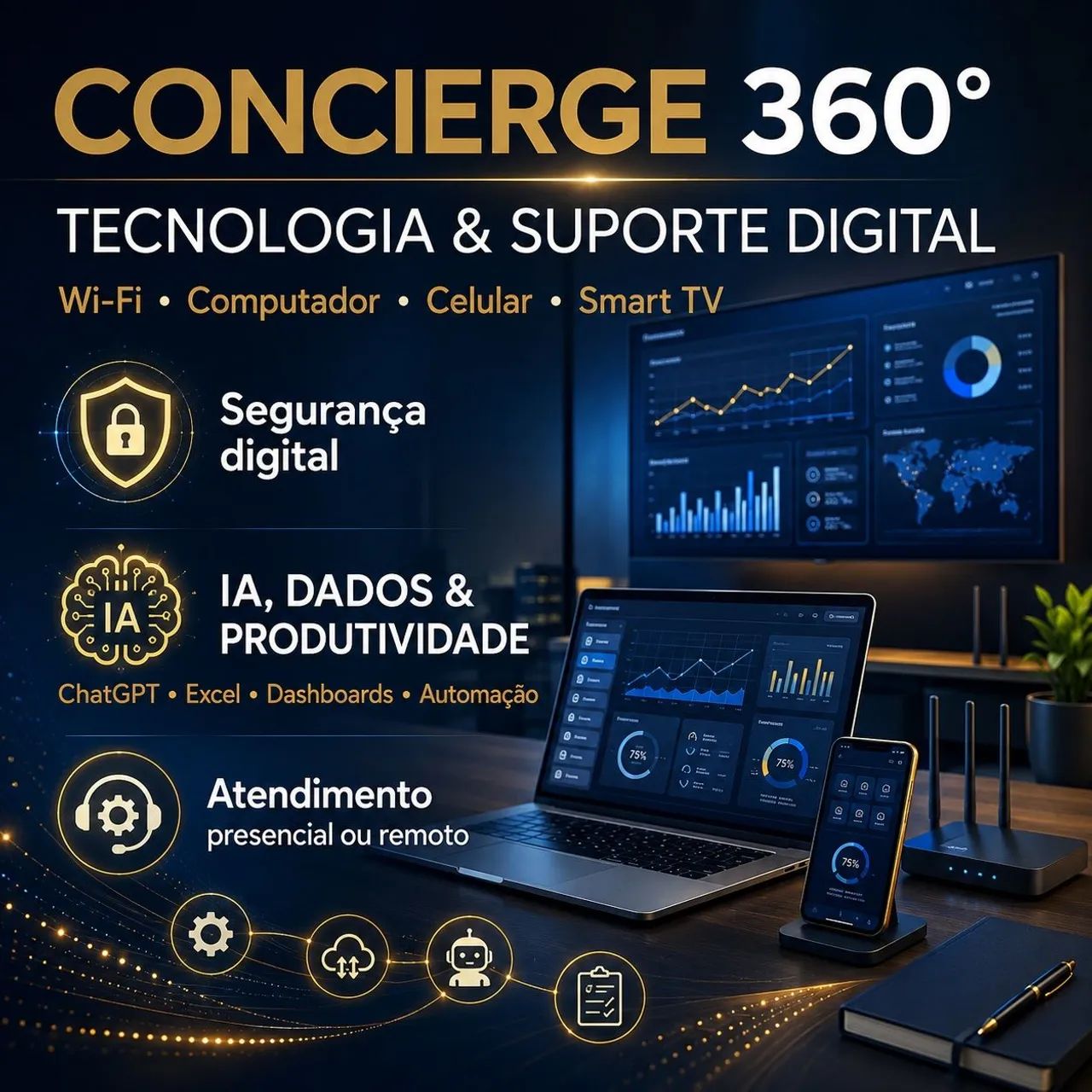 CONCIERGE 360° - SERVIÇOS, PRONTIDÃO, CUIDADO E CONFIANÇA - Foto 3