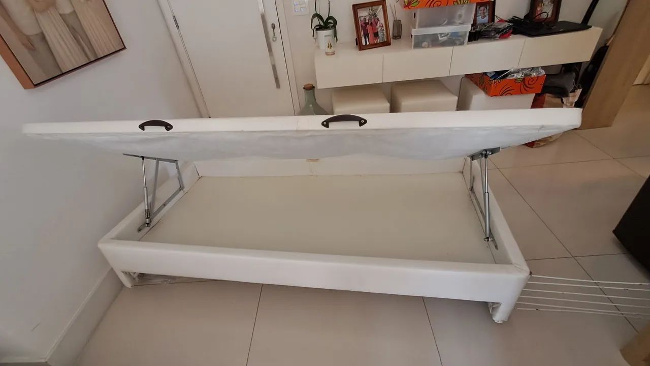 Cama box solteiro com auxiliar  - Foto 2