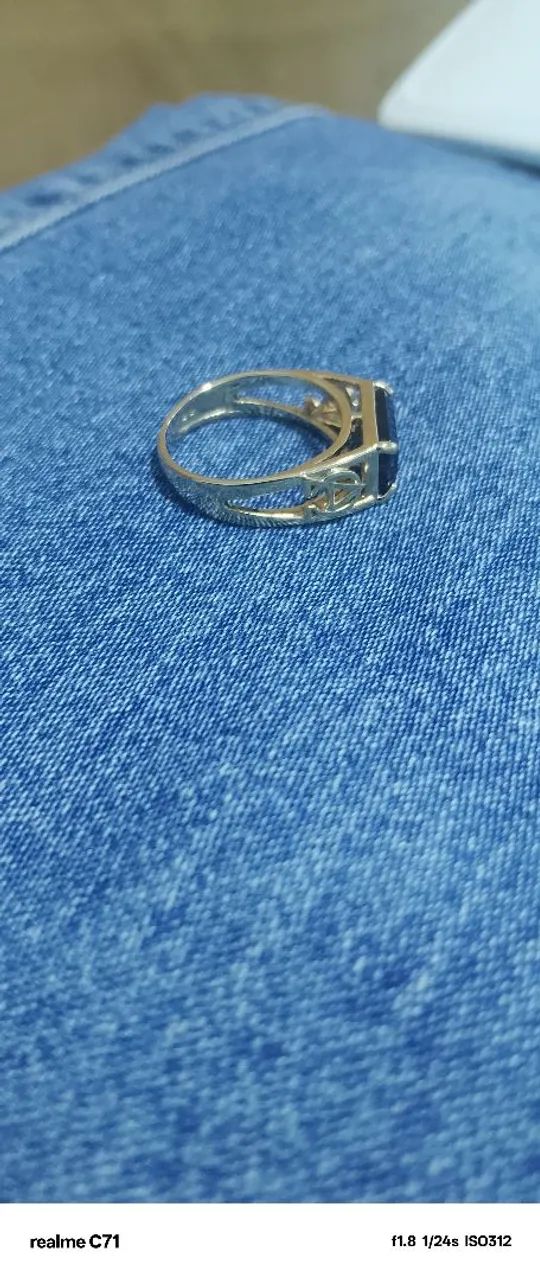 Anel da Romanel Alfa e Omega. - Foto 3