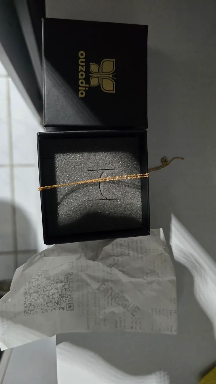 Colar de ouro 18