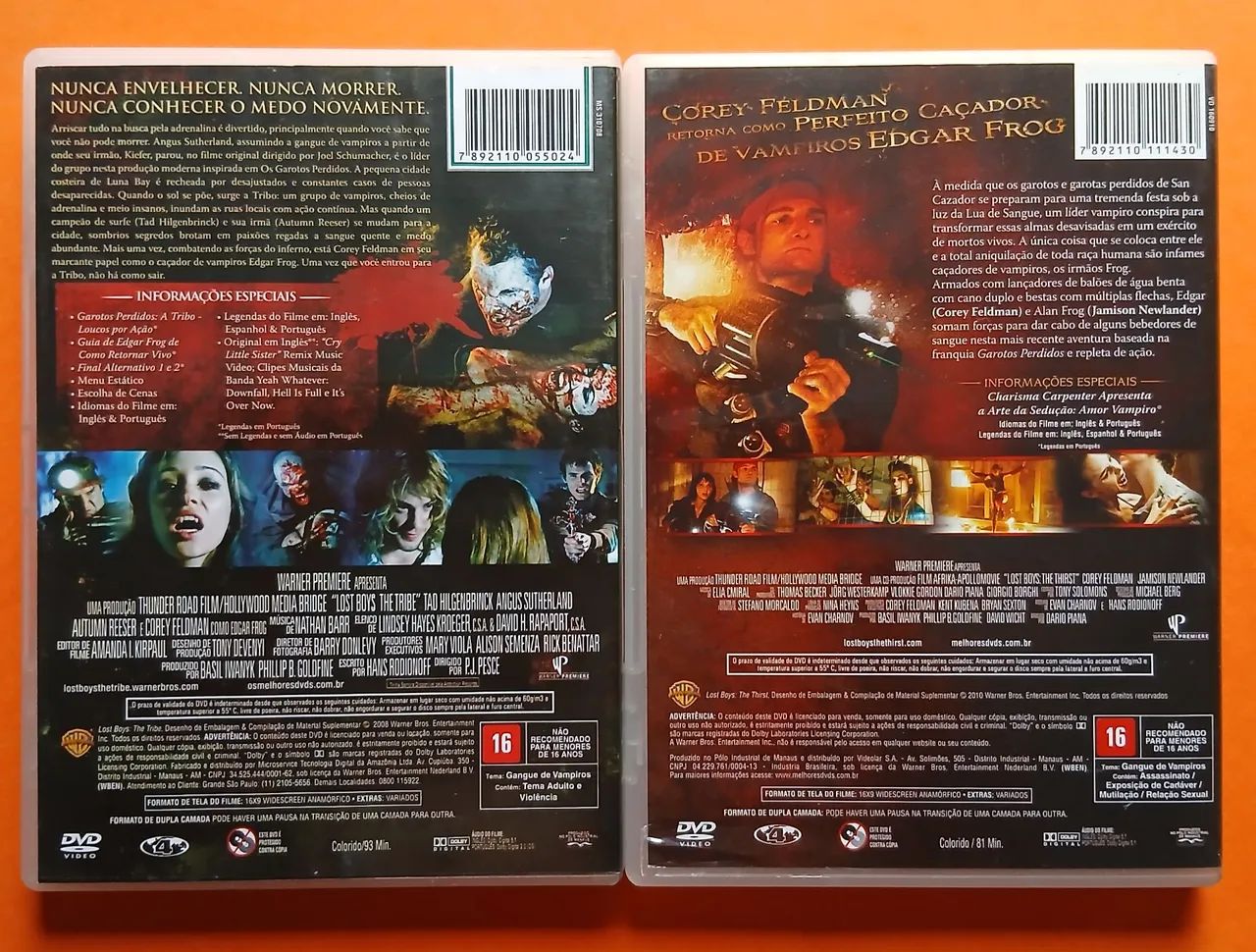 Dvd Garotos Perdidos  2 e 3 - Foto 2